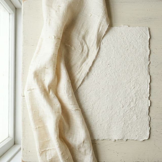 Subtle organic hand-drawn doodle pattern on ivory background